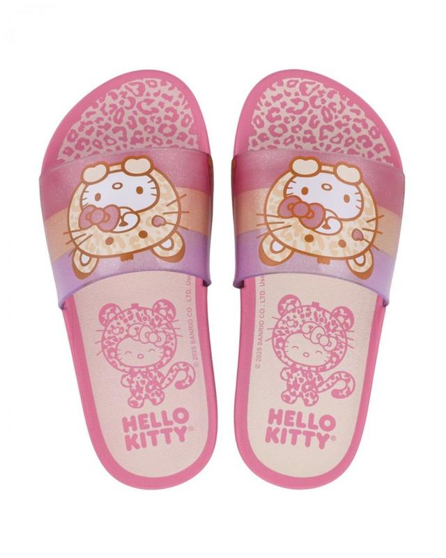 Slide Hello Kitty + Chaveiro Pets 23458 - Grendene Kids - Bolsas